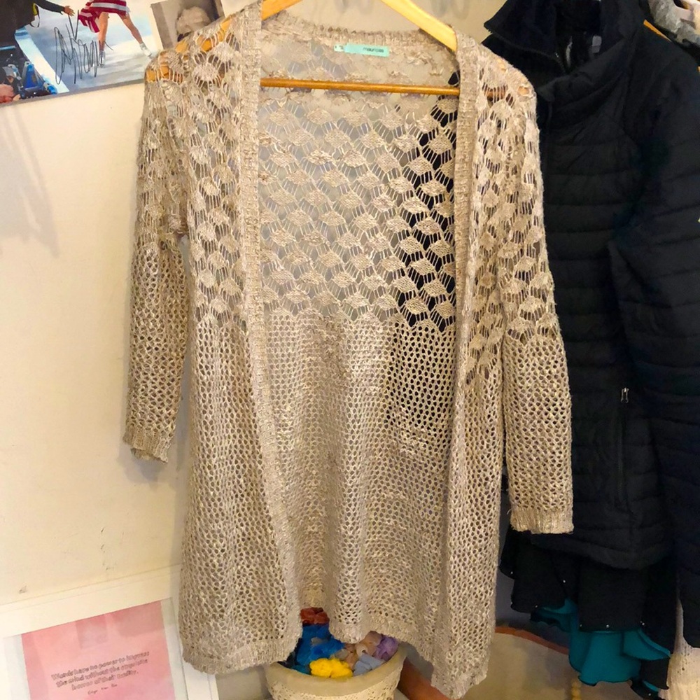 Boho ¾ sleeve sweater